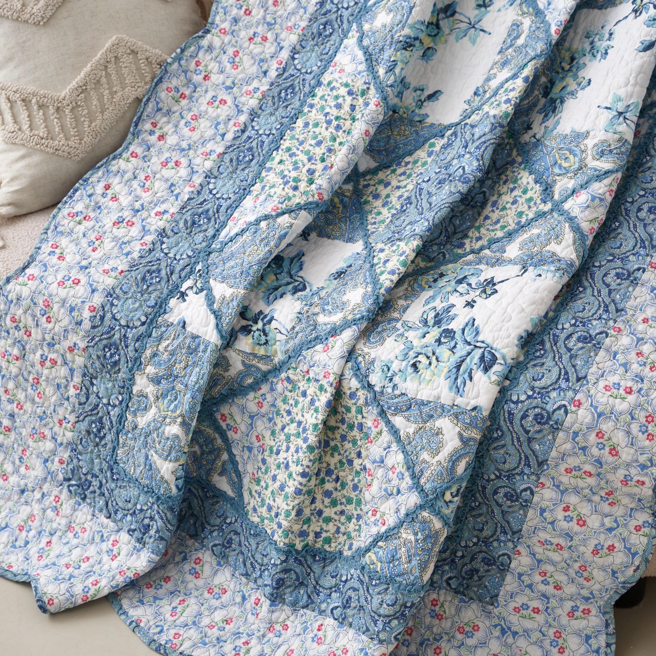 Quilted Throw Blanket