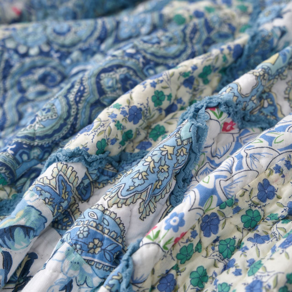 Quilted Throw Blanket
