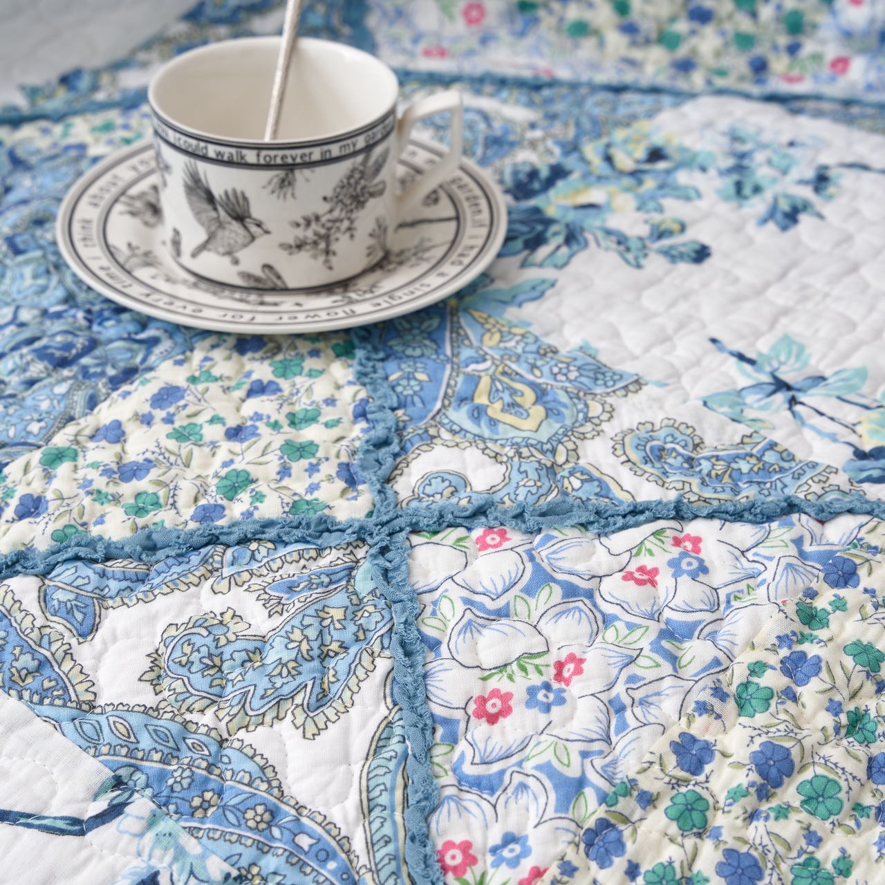 Quilted Throw Blanket
