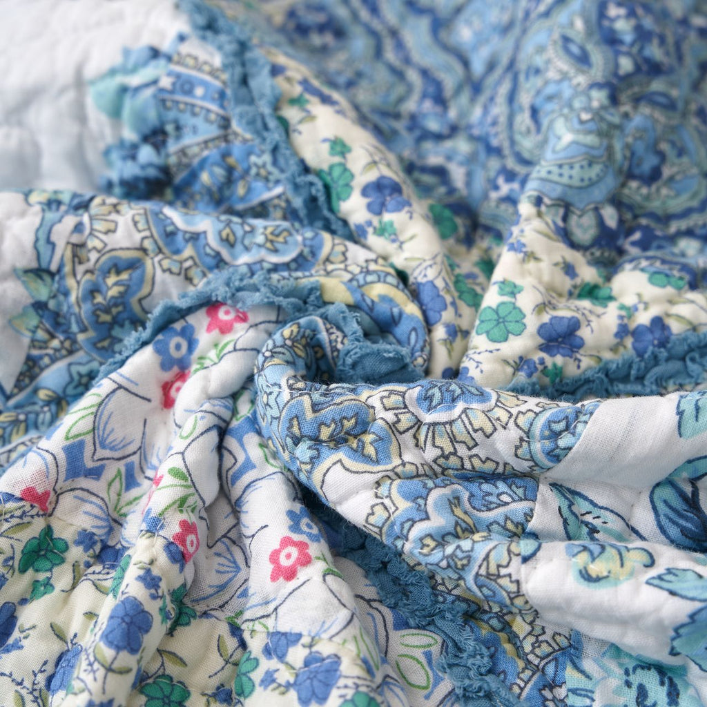 Quilted Throw Blanket