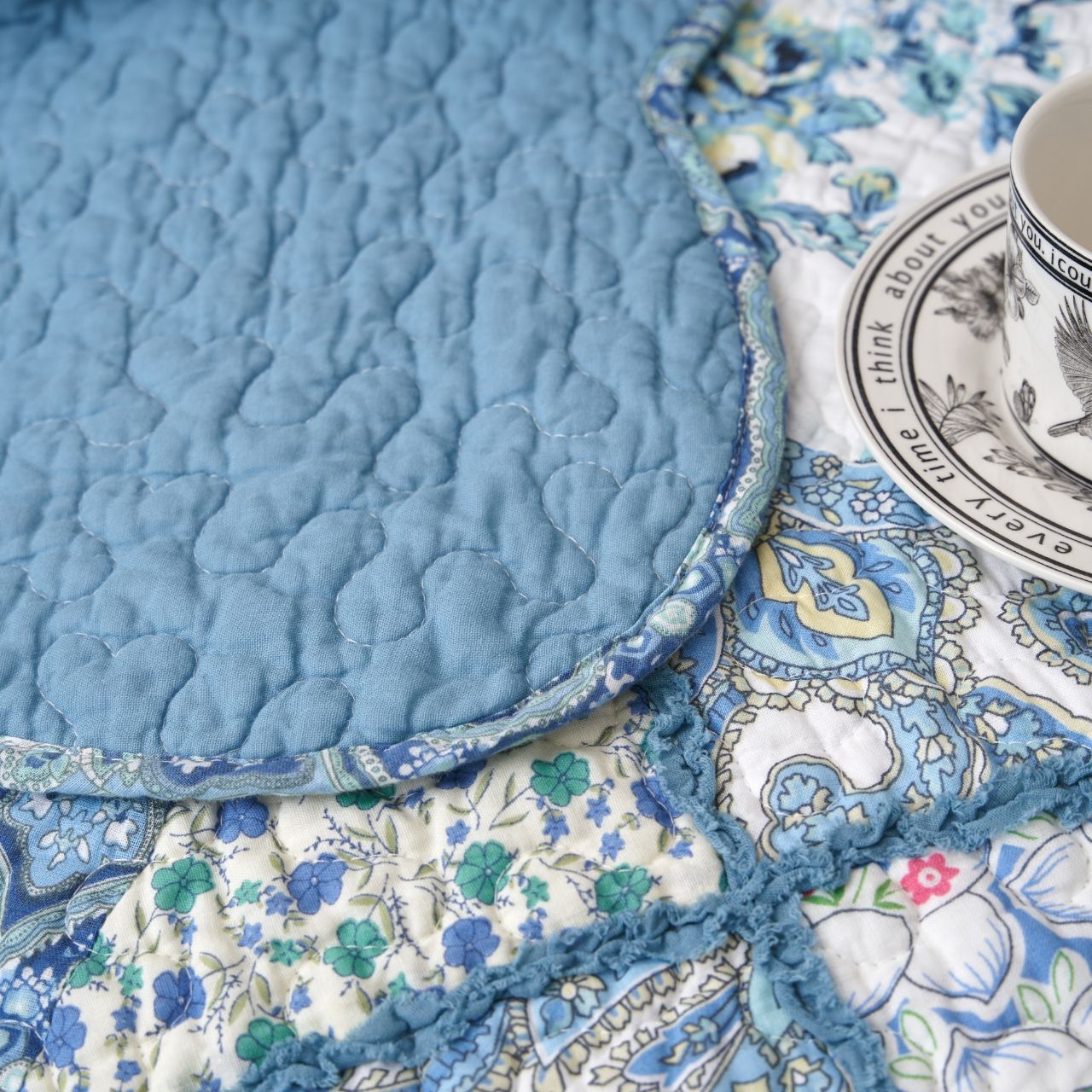 Quilted Throw Blanket