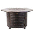 Perissa Woven Aluminum LPG Fire Pit