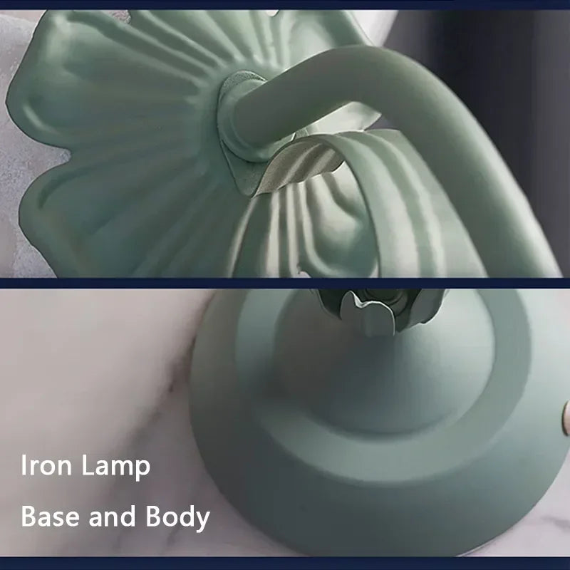 French Romantic Flower Desk Lamp