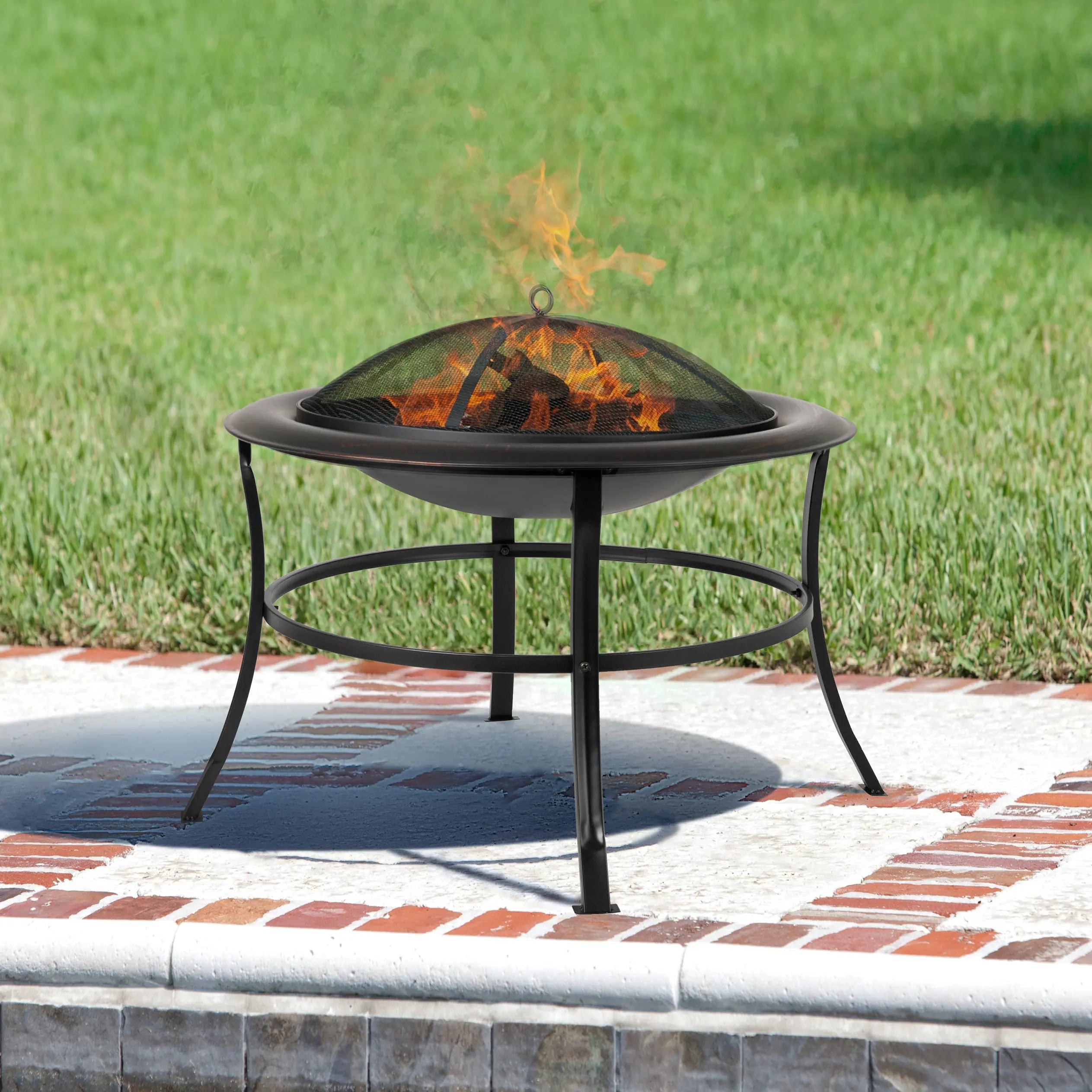 Tokia 30" Round Fire Pit