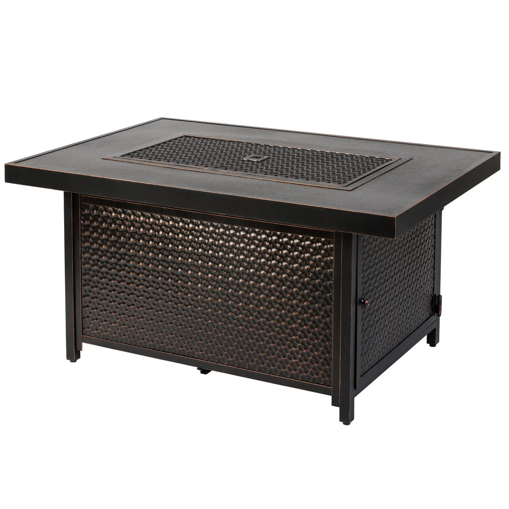 Weyland Rectangle Aluminum LPG Fire Pit