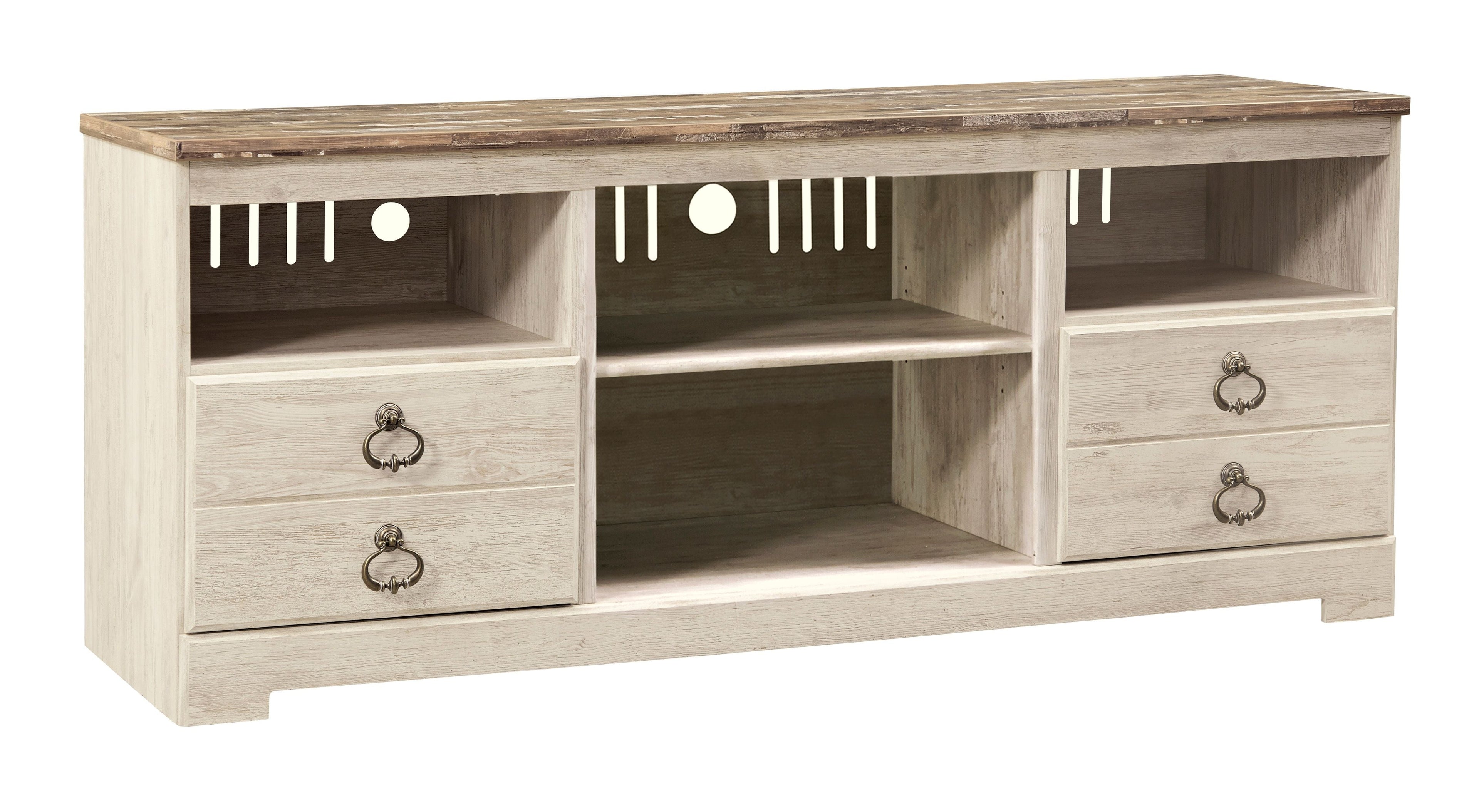TV Stand With Fireplace Option