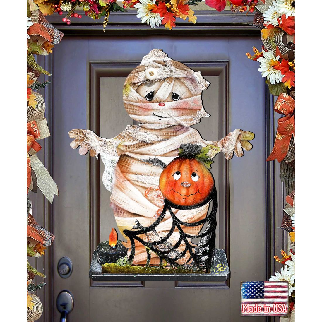 Some Mummy Loves You Halloween Door Decor