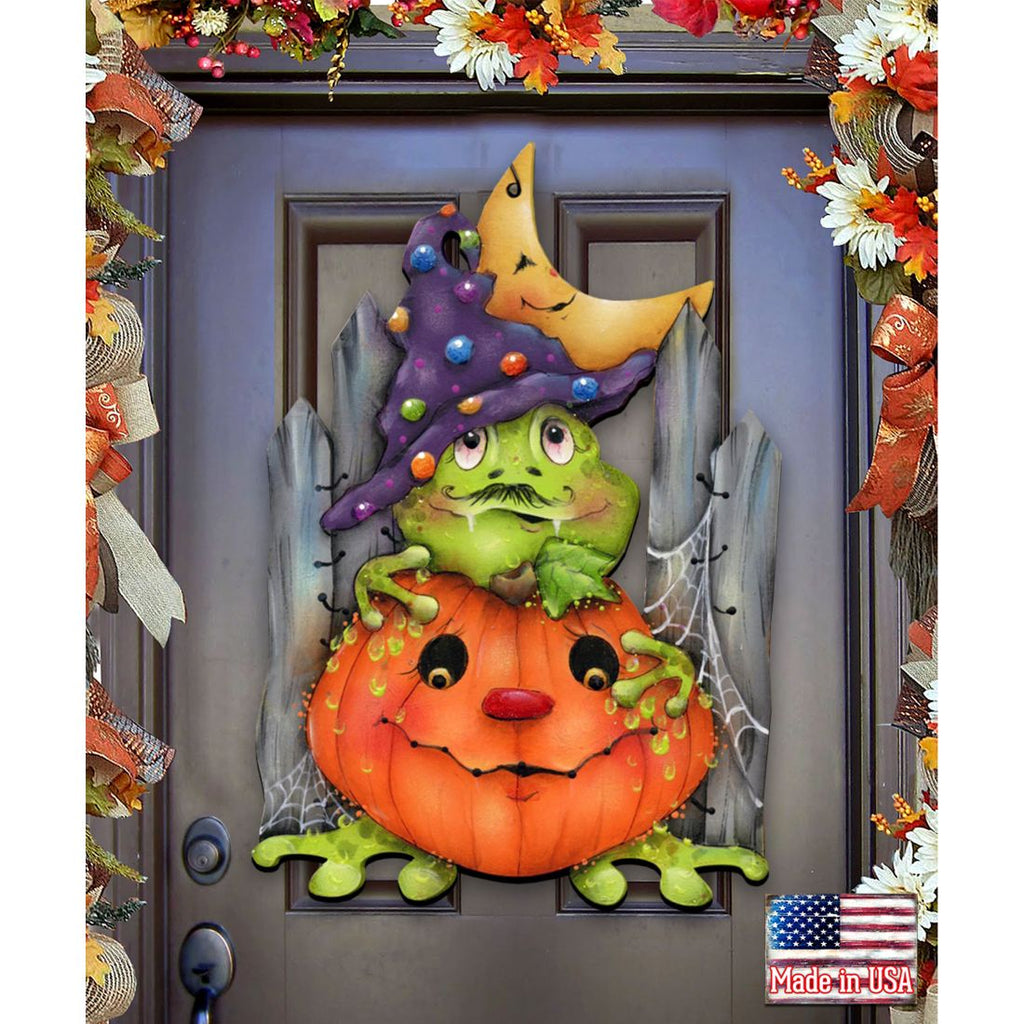 Jeepers Creepers Halloween Door Decor