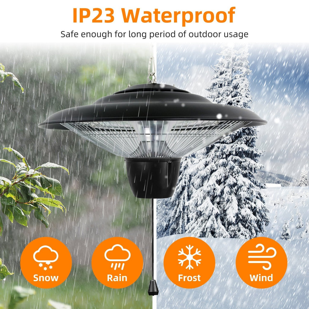 1500W Outdoor Hanging Patio Heater