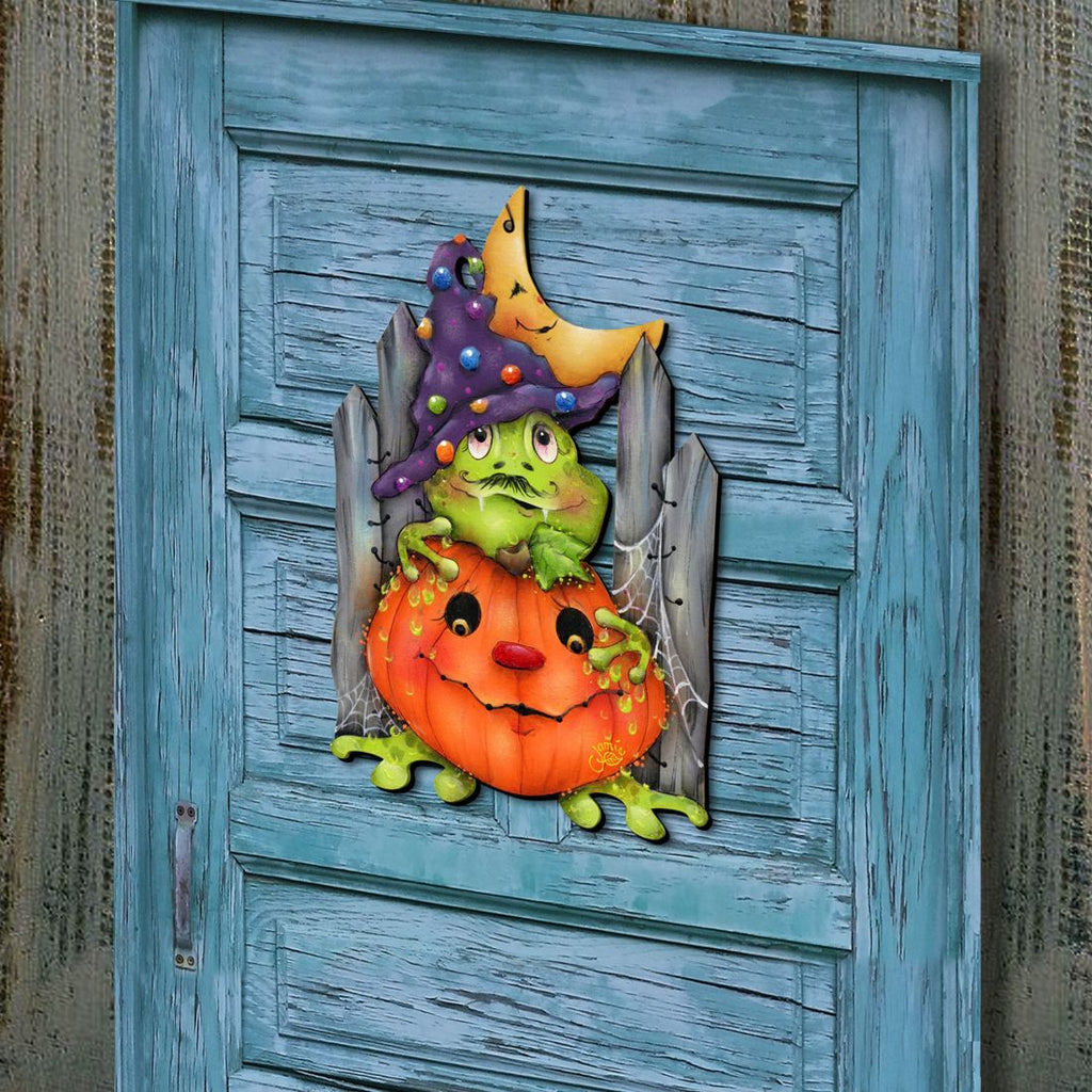 Jeepers Creepers Halloween Door Decor