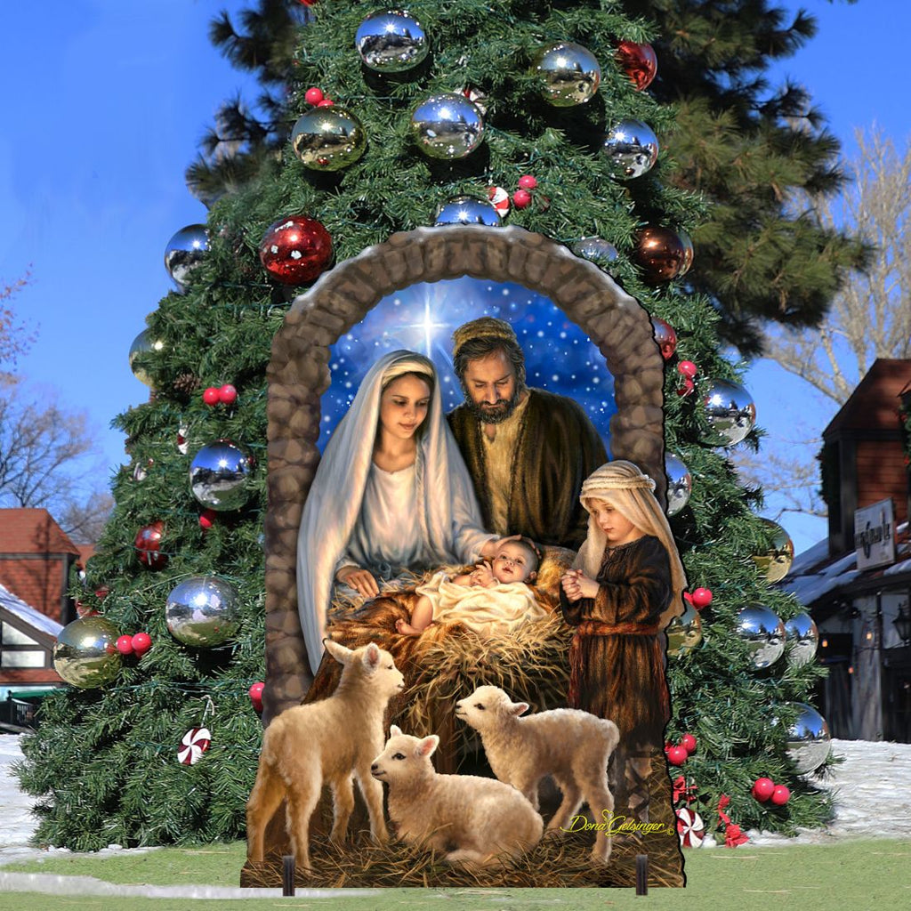 Miracle Nativity Outdoor Decor