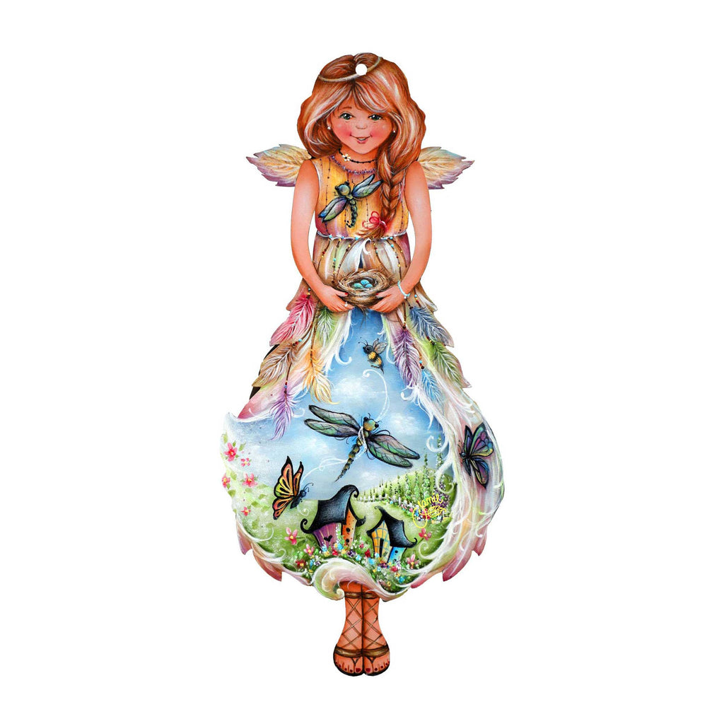 Blessing Angel Wildlife Door Decor