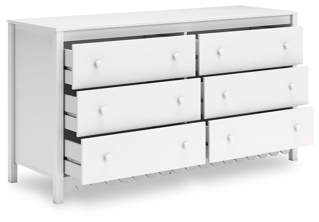 Hallityn - Six Drawer Dresser