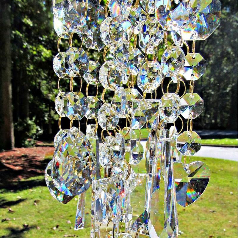 Crystal Chandelier Wind Chimes