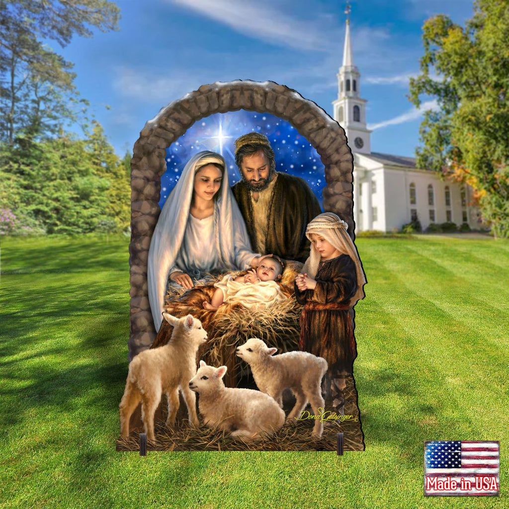 Miracle Nativity Outdoor Decor