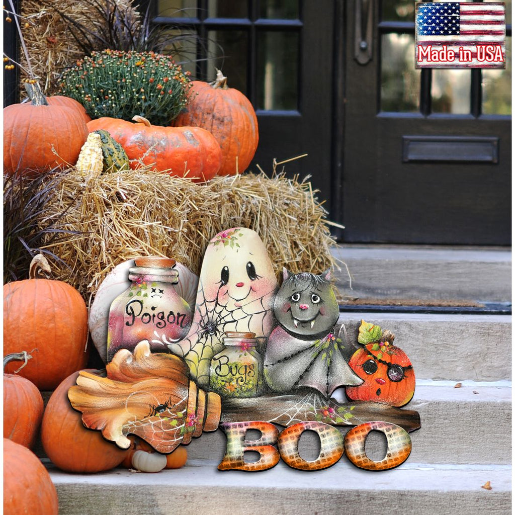 Brunhilda's Broom! Halloween Door Decor