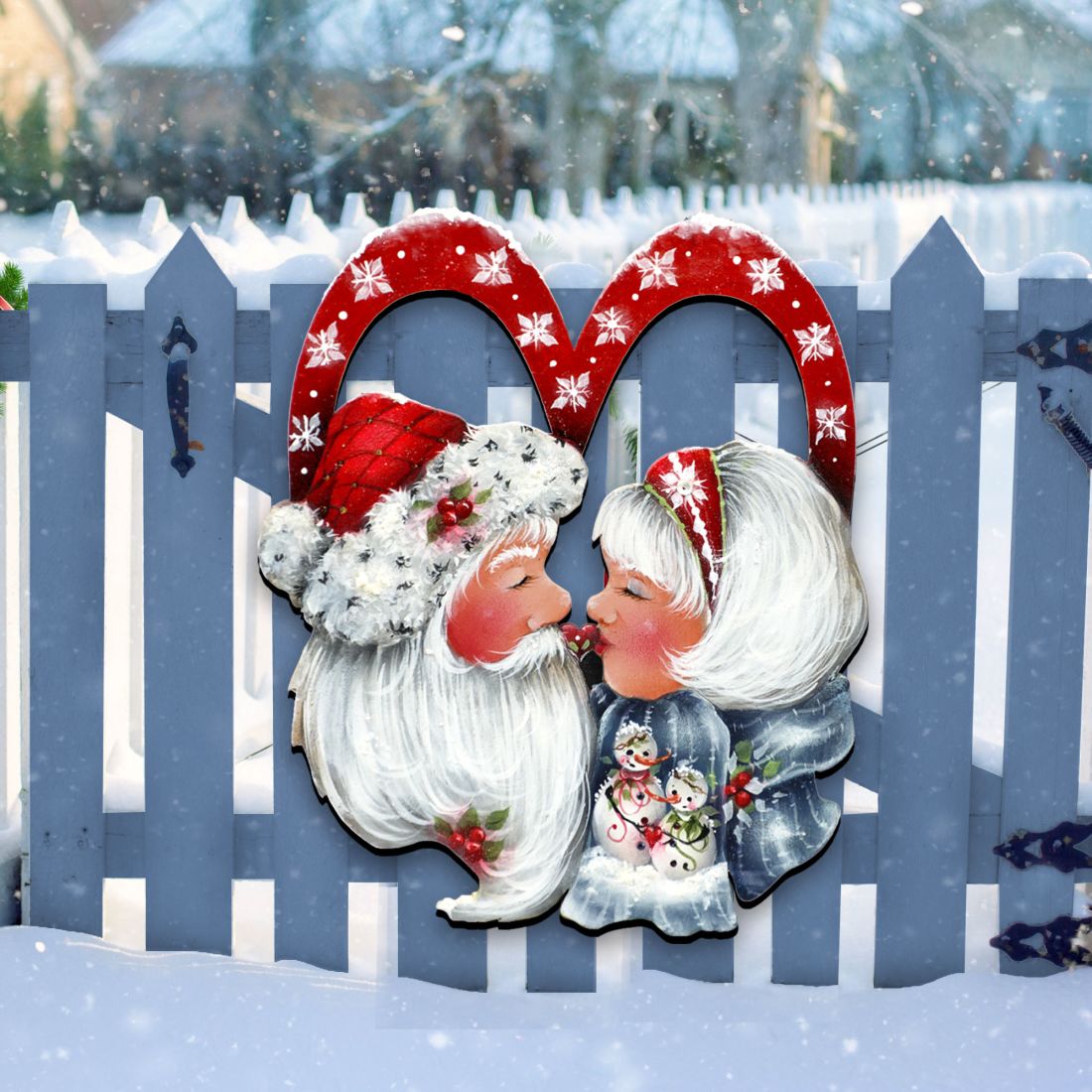 Merry Kissmas! Holiday Door Decor