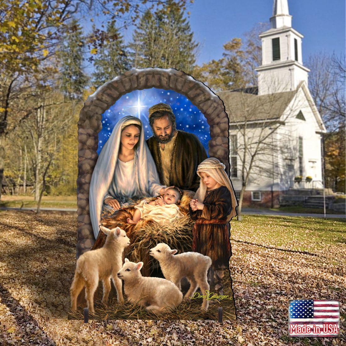 Miracle Nativity Outdoor Decor