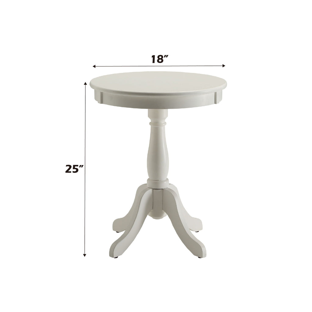 Accent Table - White