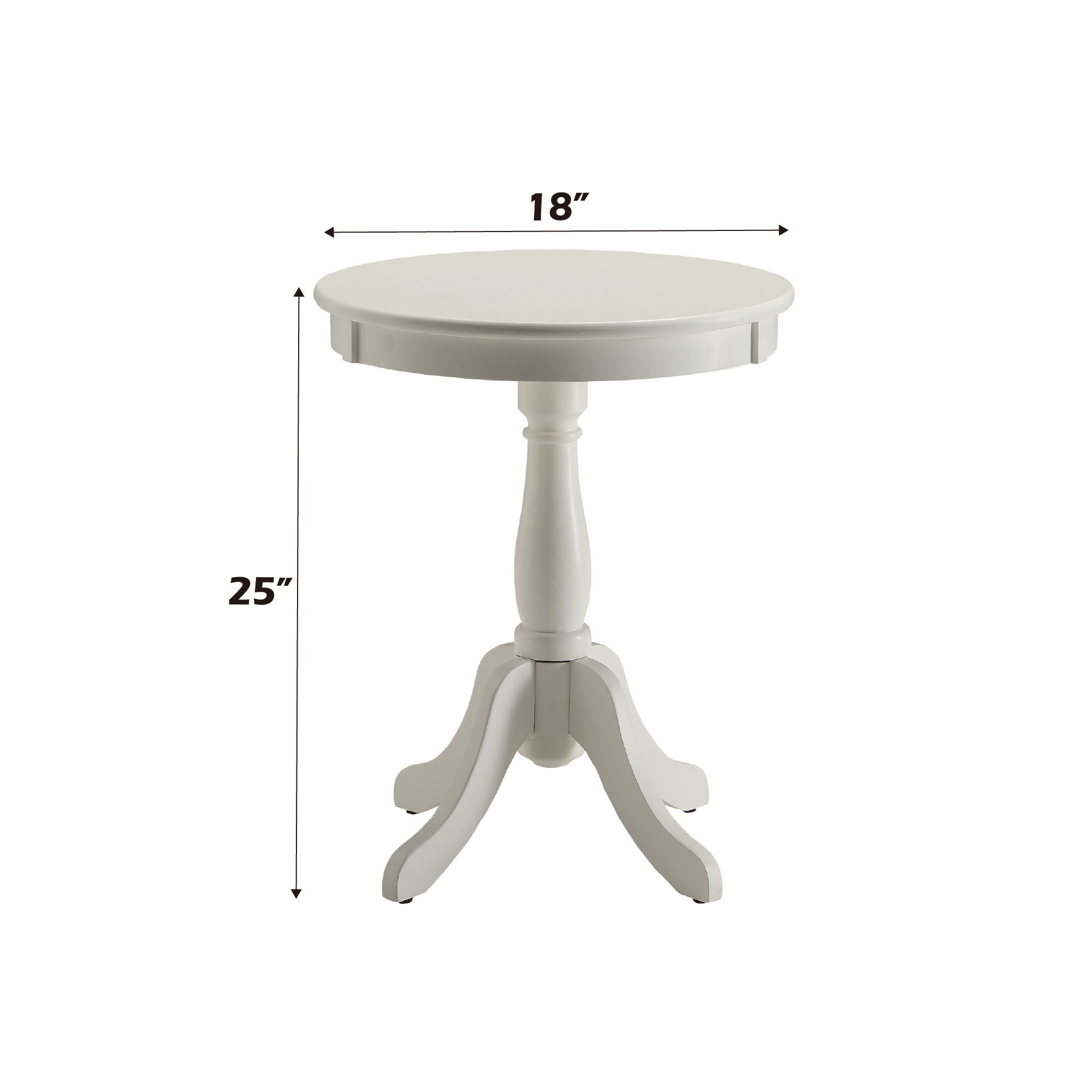 Accent Table - White