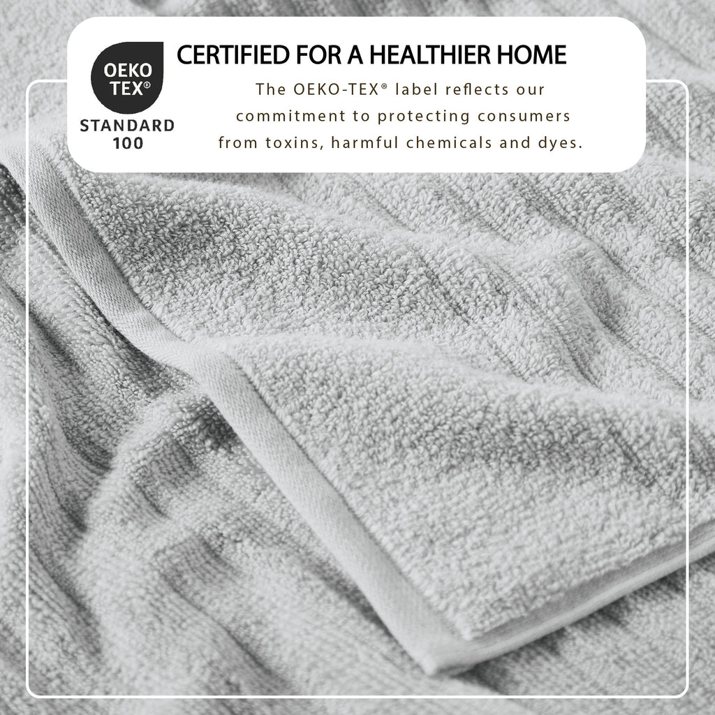 Luxury Combed Cotton Bath Towel Set