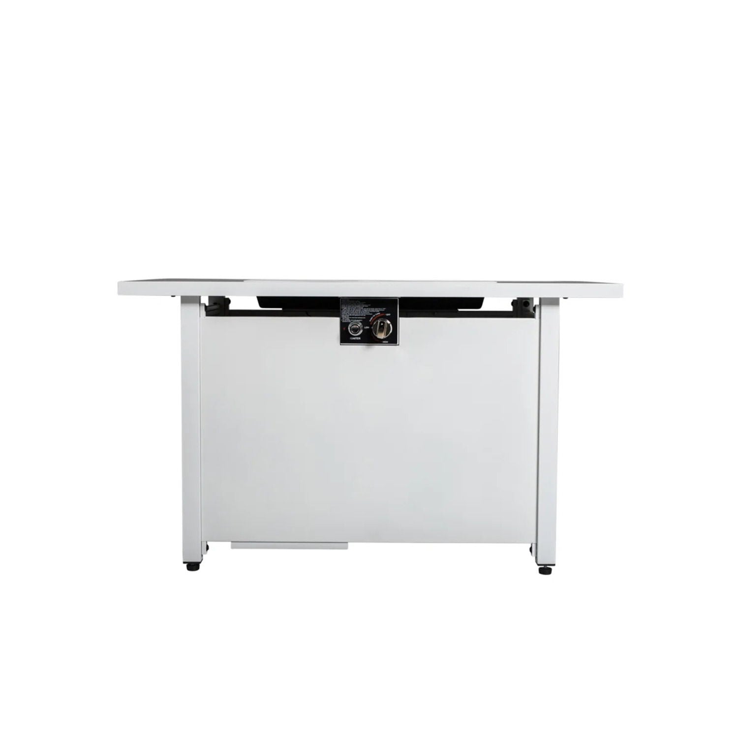 Outdoor 43" Rectangular Fire Pit Table