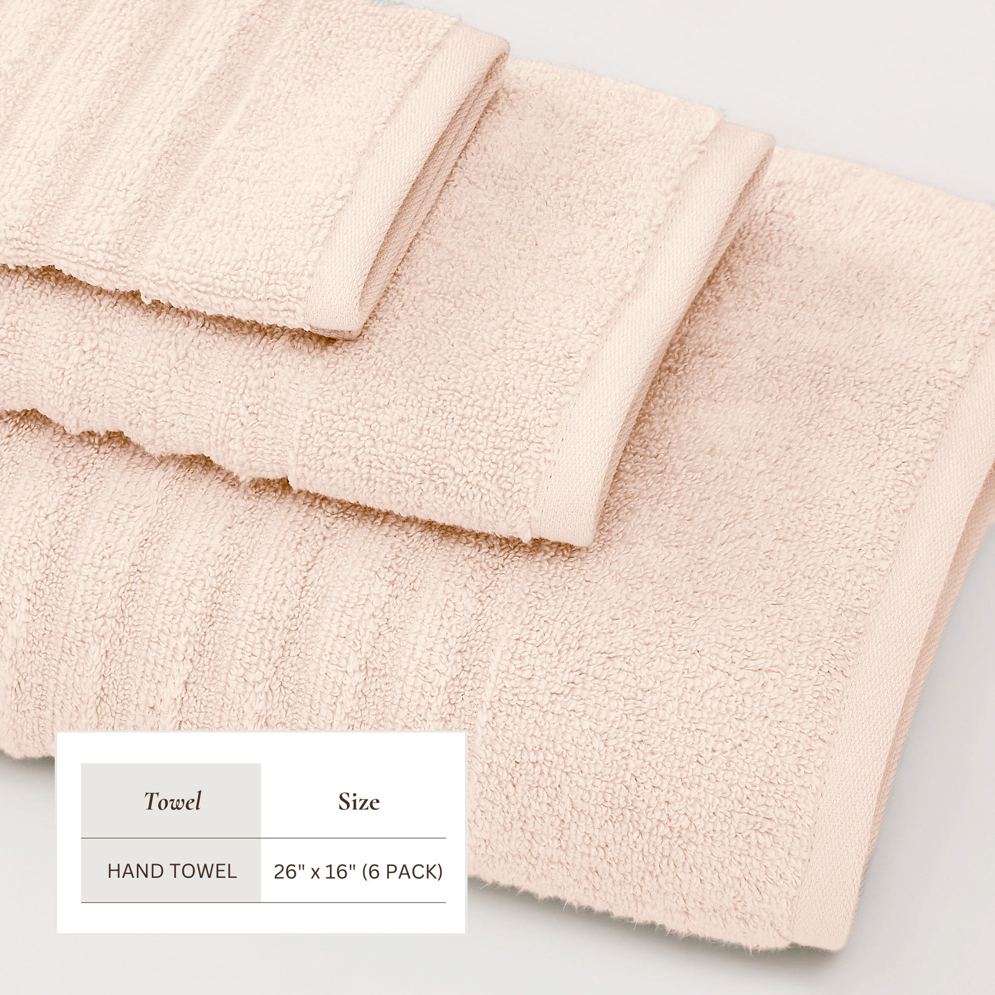 Luxury Combed Cotton Bath Towel Set