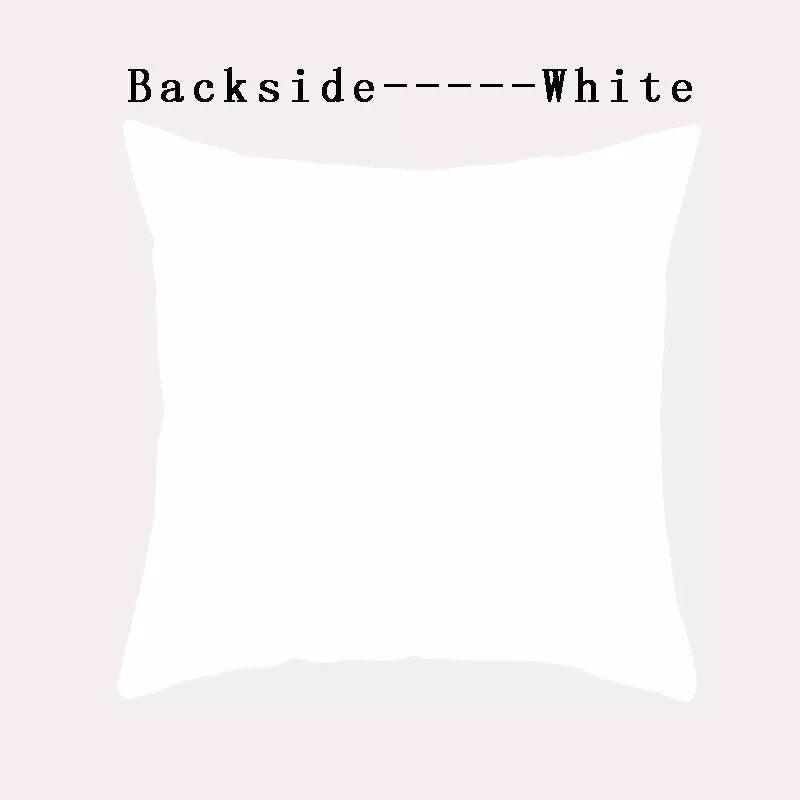 Floral Pillow Covers Alphabet
