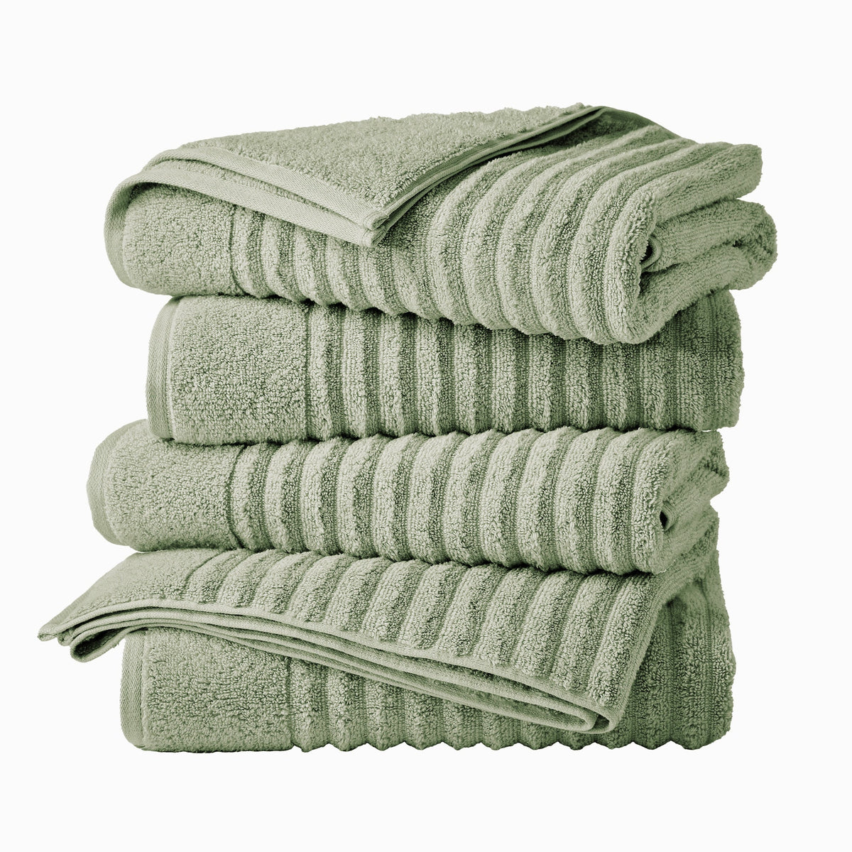 Luxury Combed Cotton Bath Towel Set