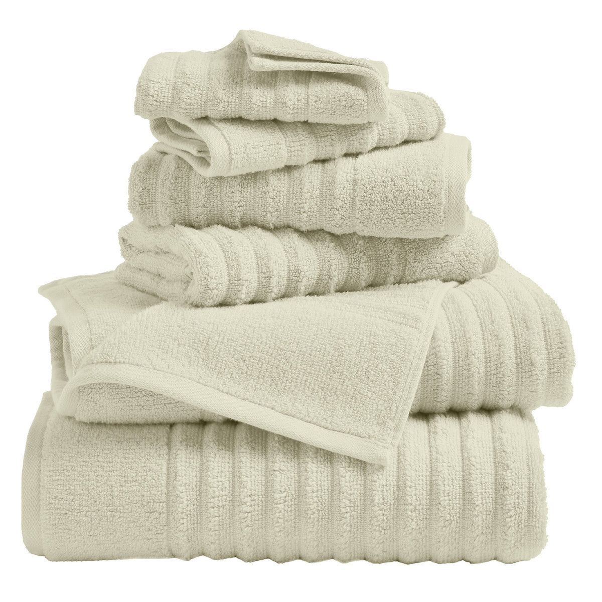 Luxury Combed Cotton Bath Towel Set
