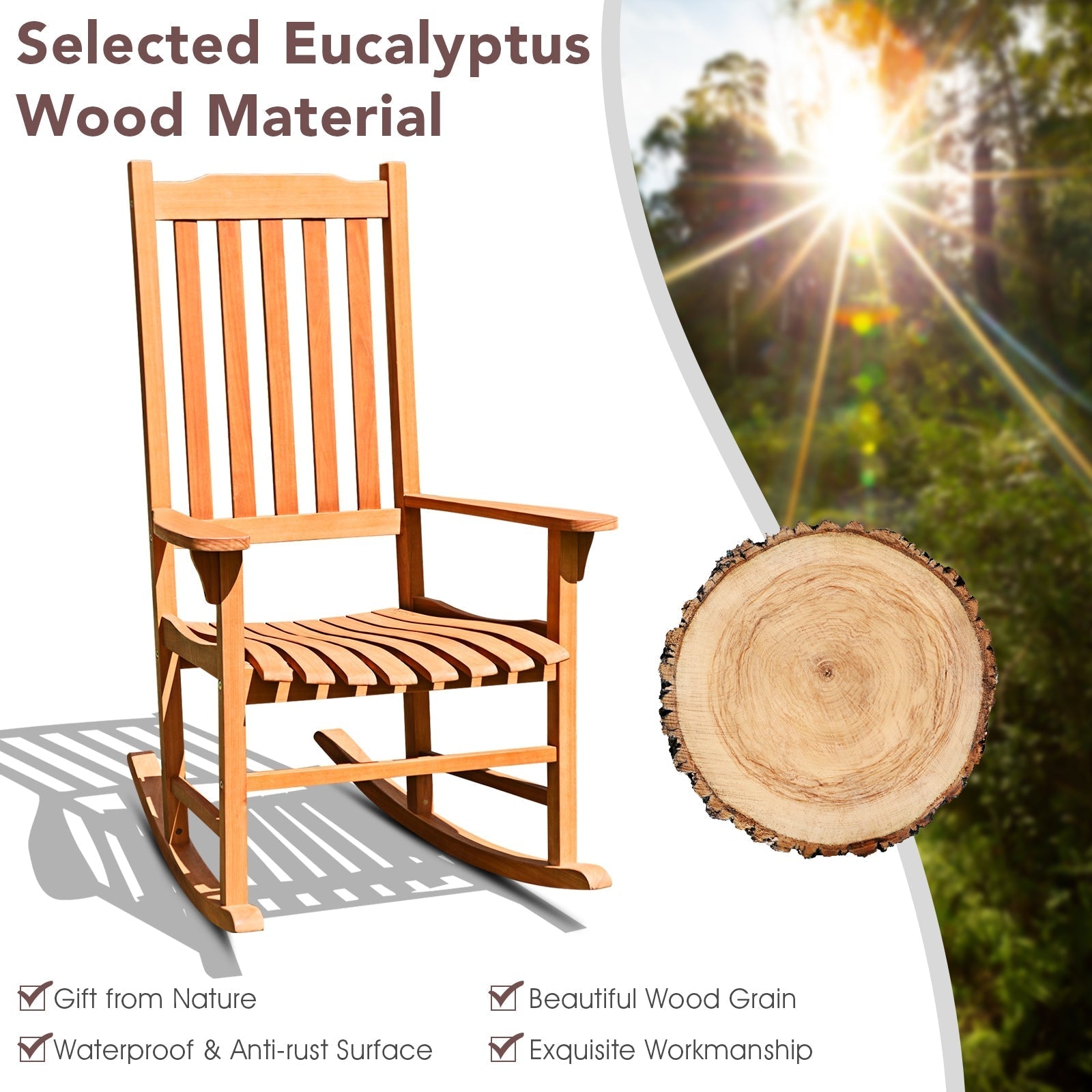 Outdoor Rocking Chair