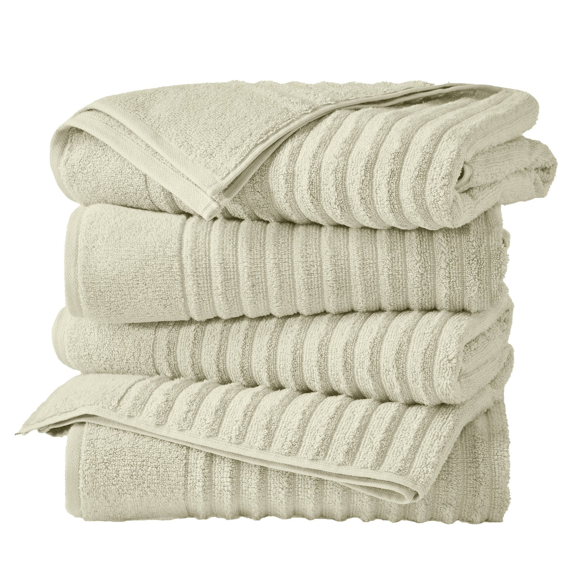 Luxury Combed Cotton Bath Towel Set