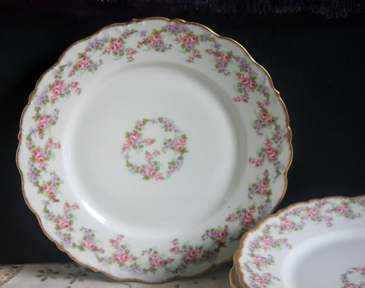 Set Of Five Salad Plates