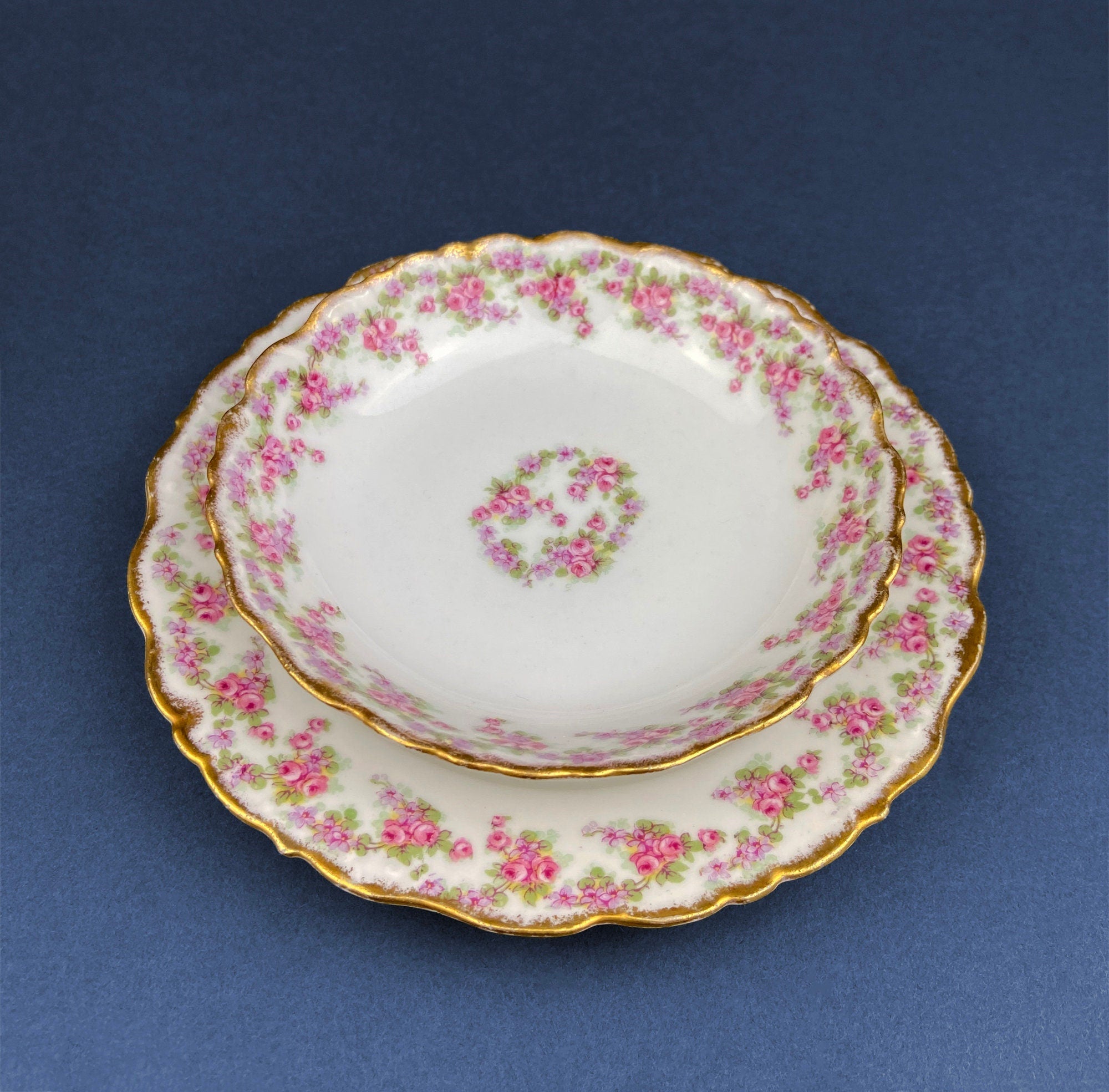 Set Of Five Salad Plates