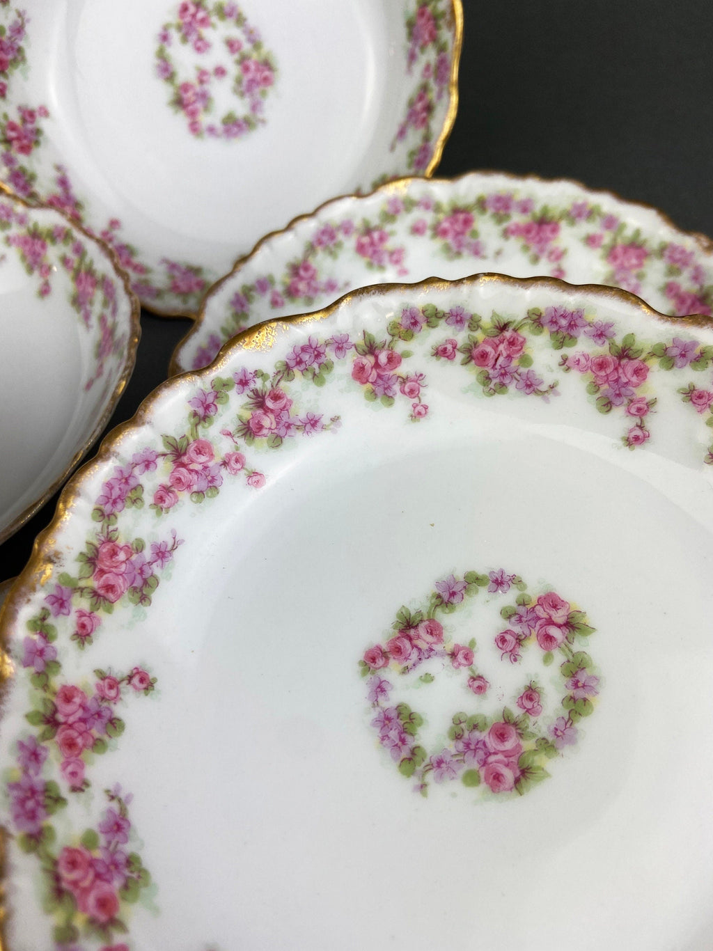 Set Of Five Salad Plates