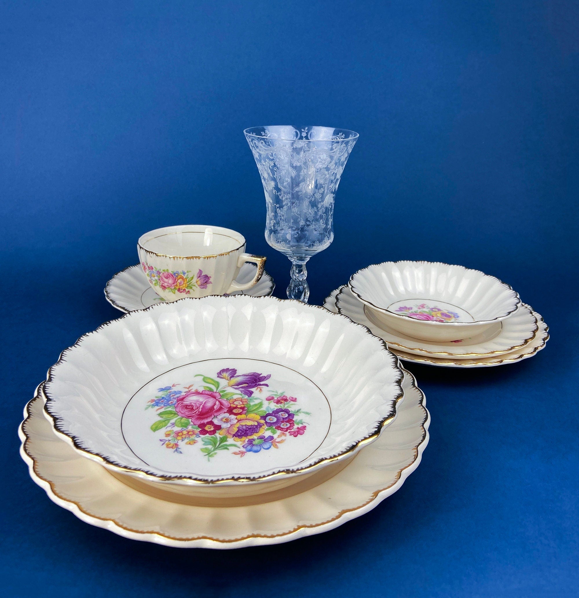 Vintage Dish Set