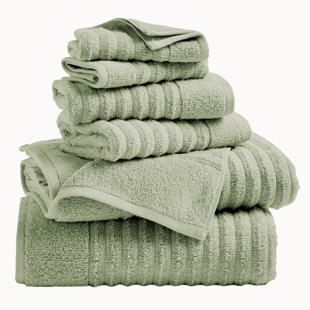 Luxury Combed Cotton Bath Towel Set