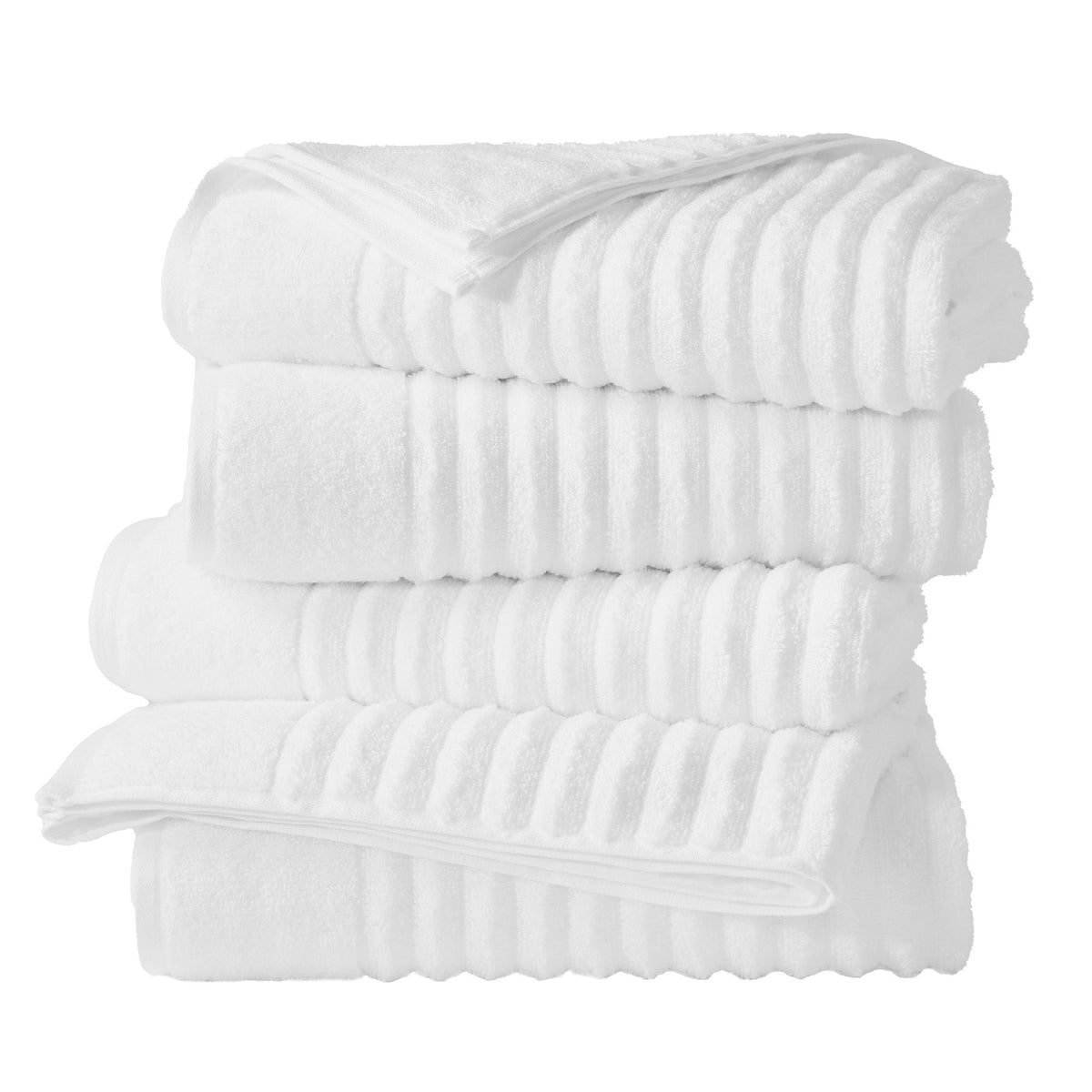 Luxury Combed Cotton Bath Towel Set