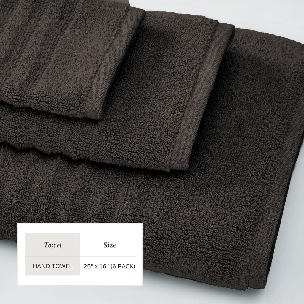 Luxury Combed Cotton Bath Towel Set