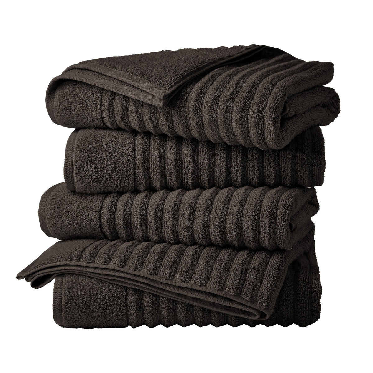 Luxury Combed Cotton Bath Towel Set