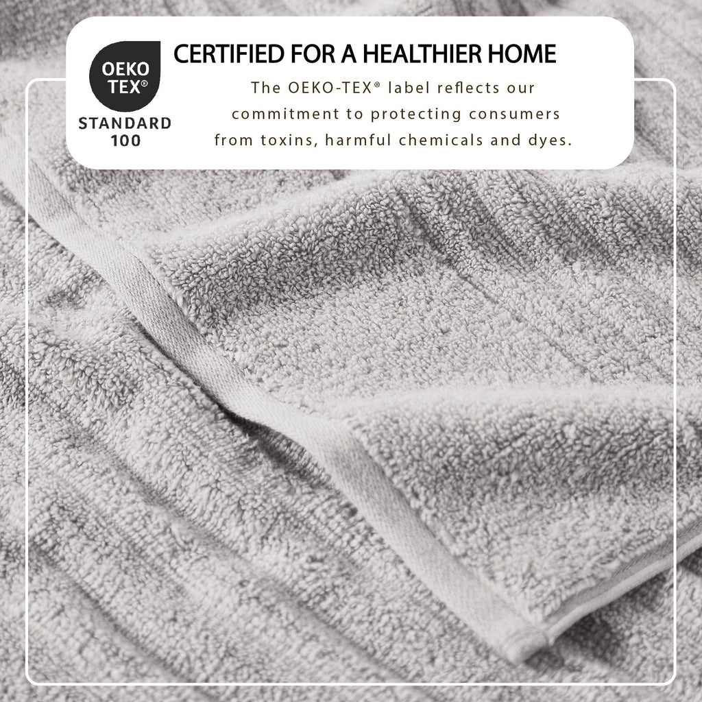 Luxury Combed Cotton Bath Towel Set
