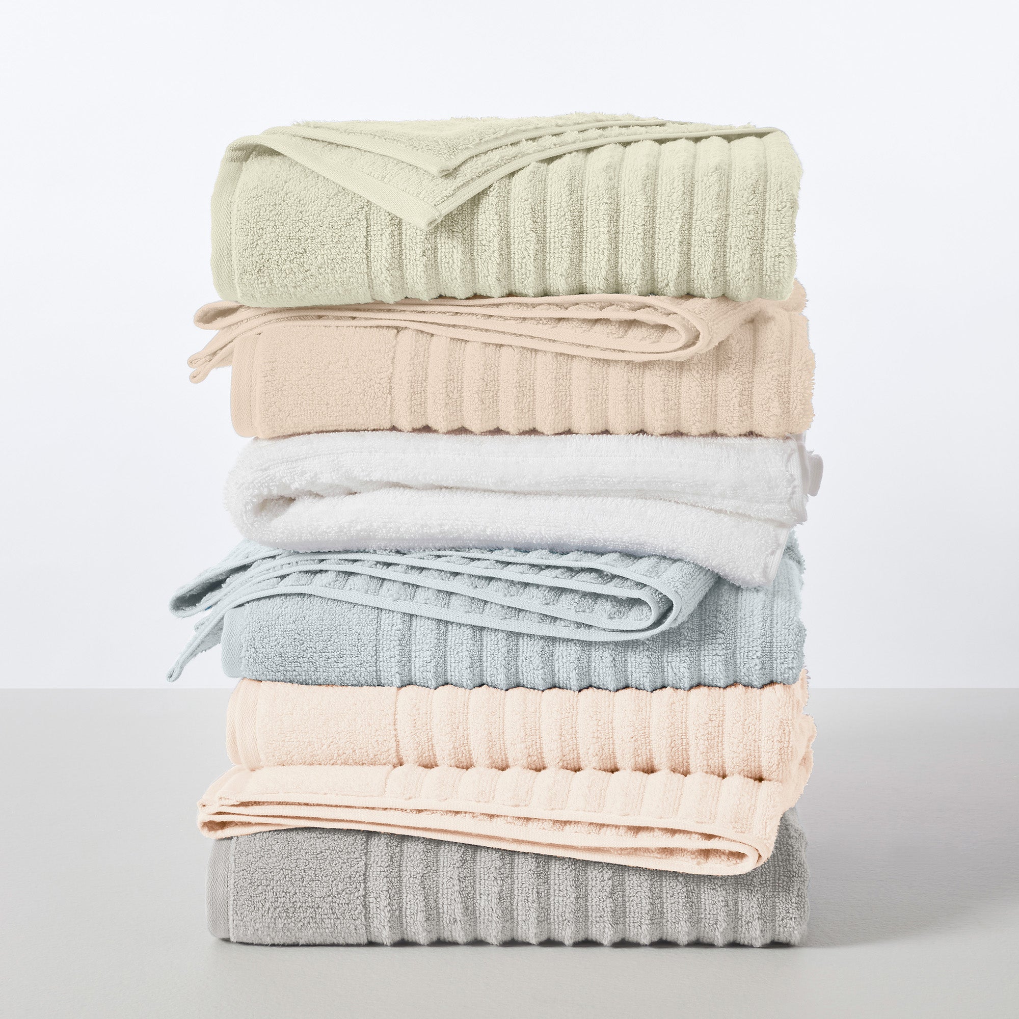 Luxury Combed Cotton Bath Towel Set