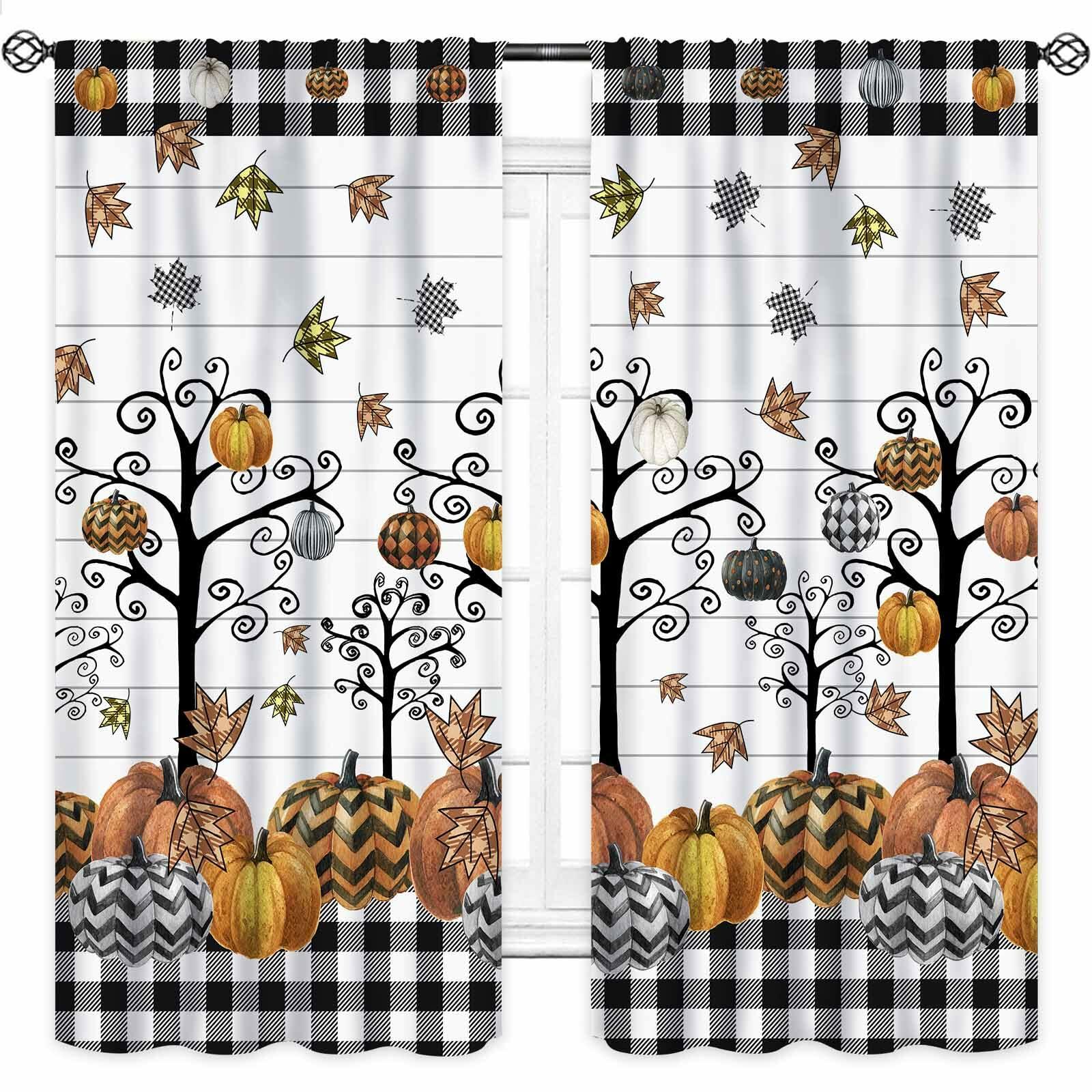 Fall Themed Curtains