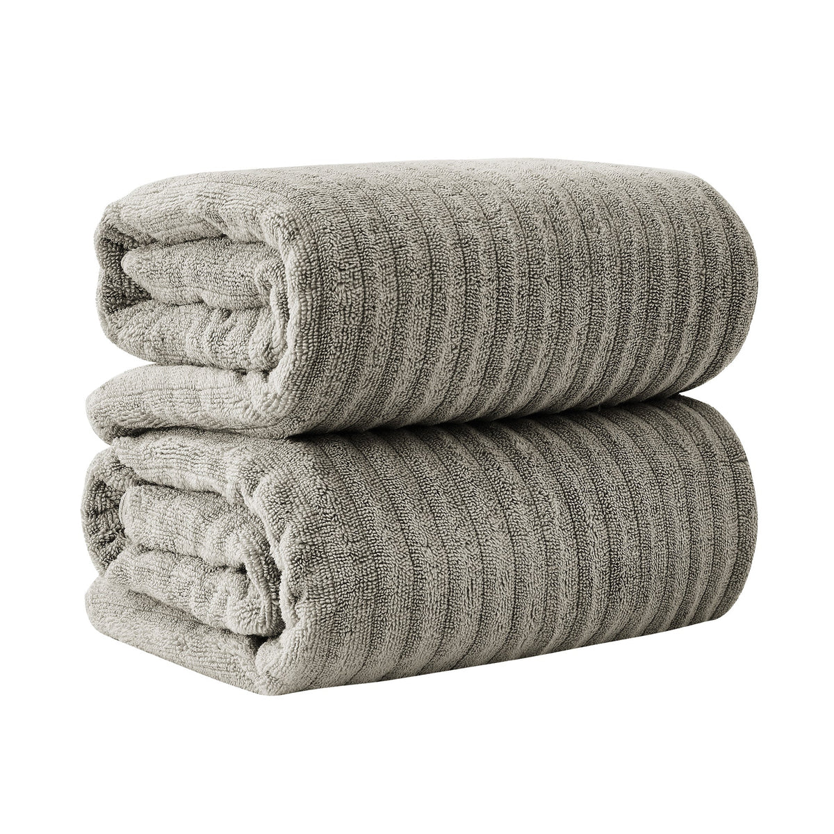 Luxury Combed Cotton Bath Towel Set