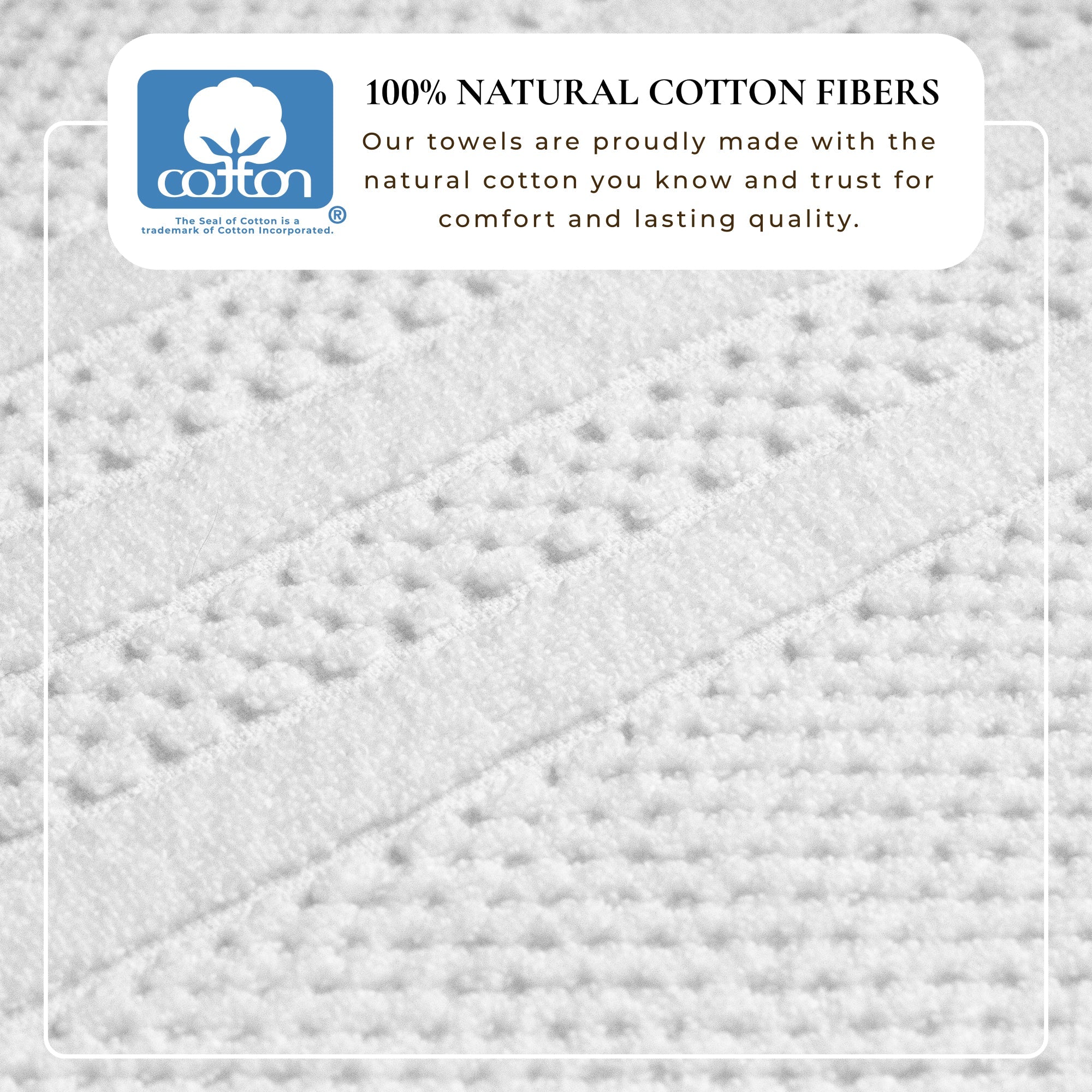 100% Cotton Checkered Jacquard Bath Towel Set