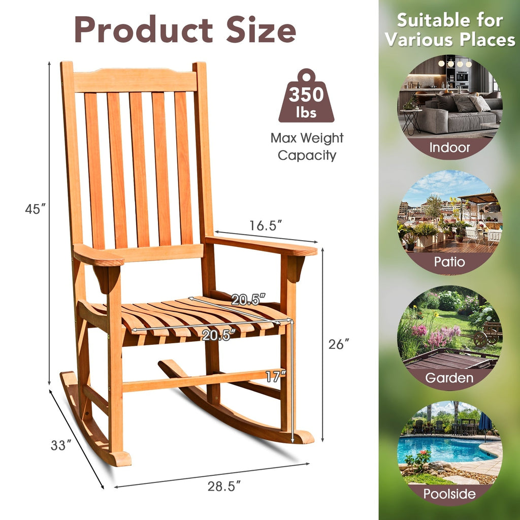 Outdoor Rocking Chair