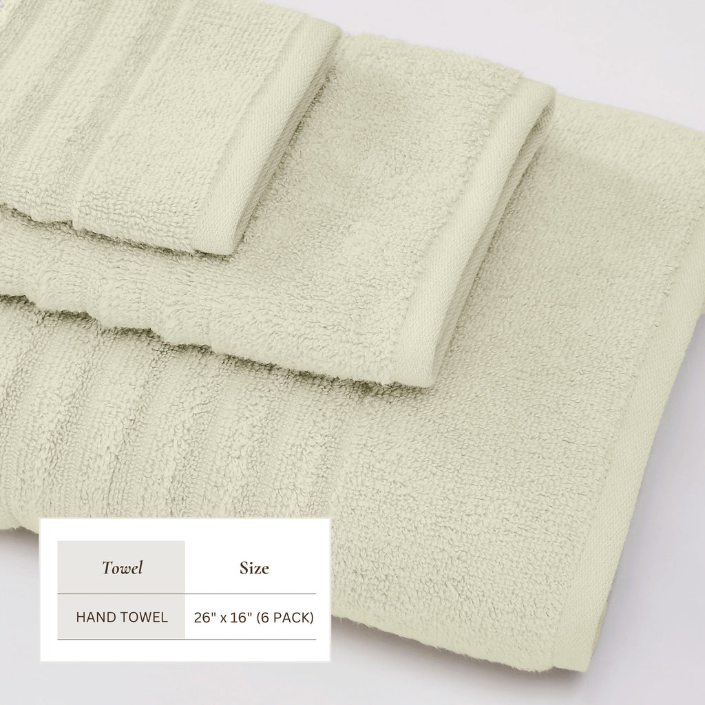 Luxury Combed Cotton Bath Towel Set