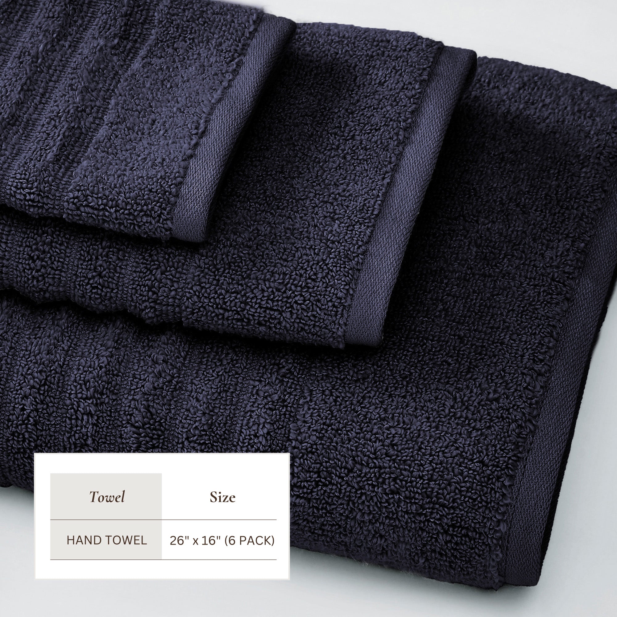 Luxury Combed Cotton Bath Towel Set