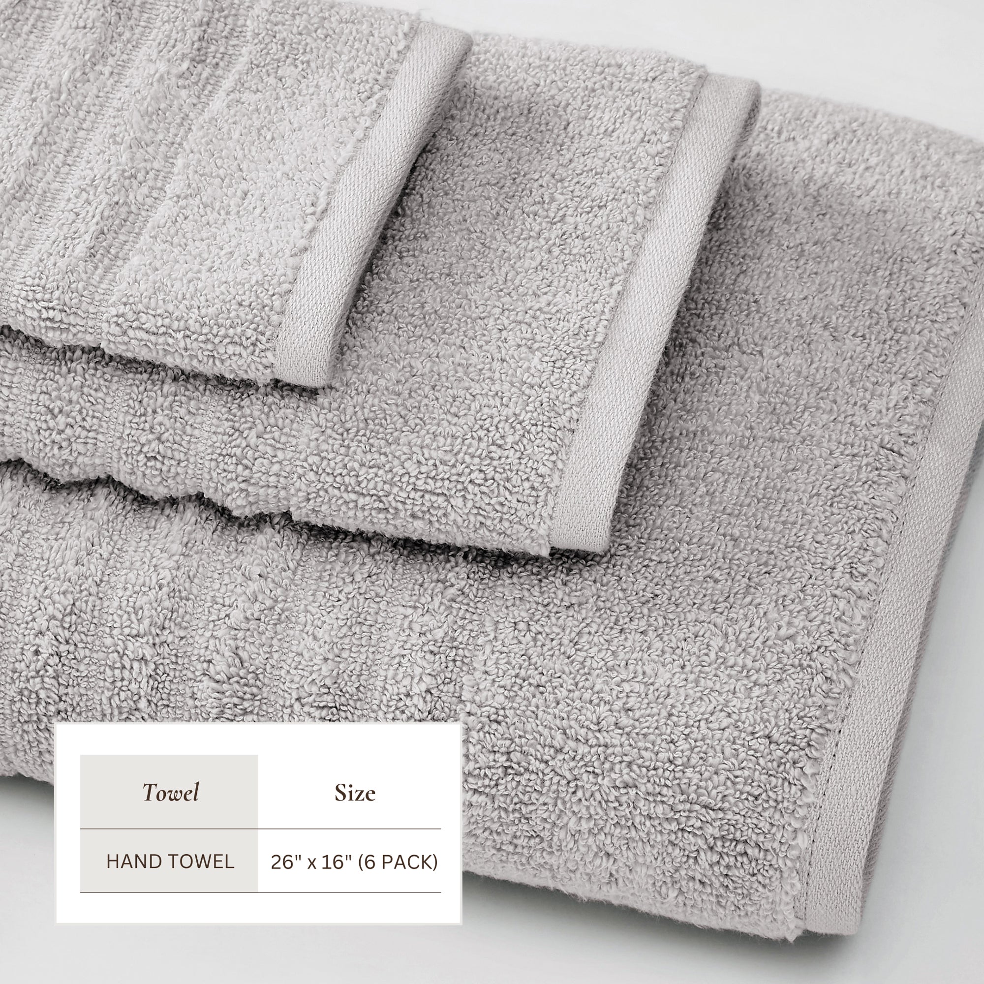 Luxury Combed Cotton Bath Towel Set